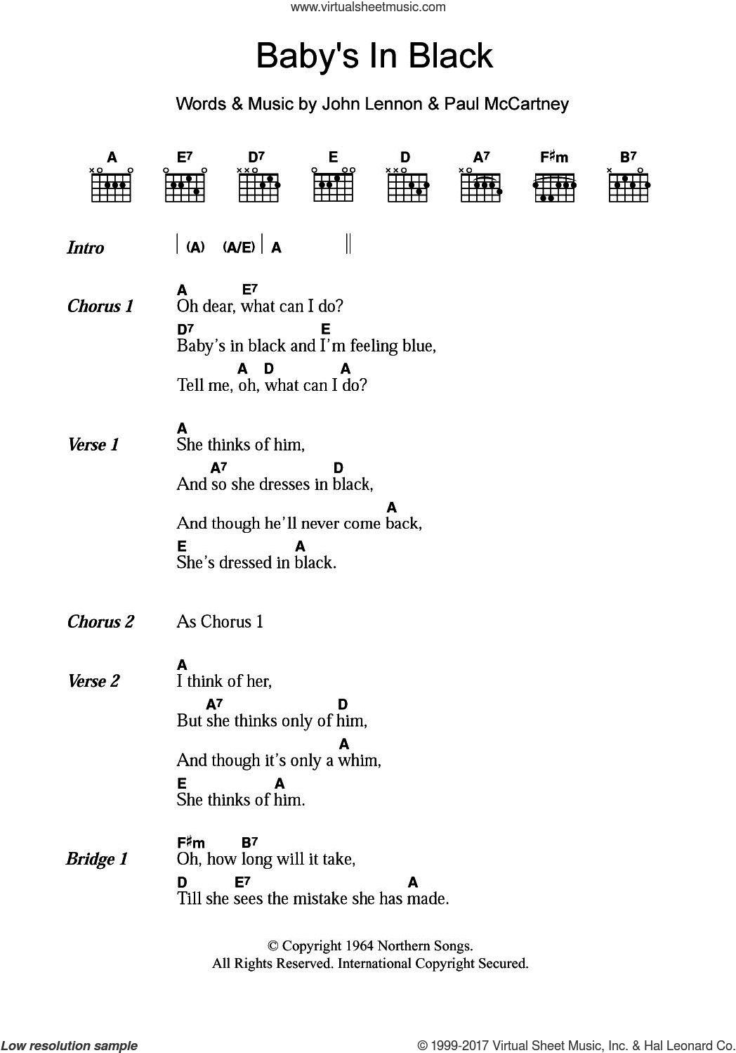Across The Universe Chords Beatles Bas In Black Sheet Music For Guitar Chords Pdf