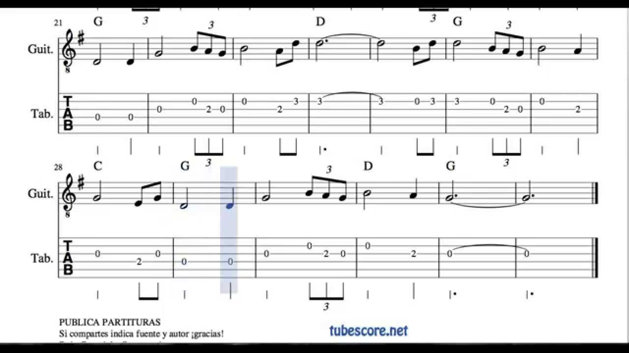 Amazing Grace Chords Amazing Grace Tab Sheet Music For Guitar In Key G Major With Chords