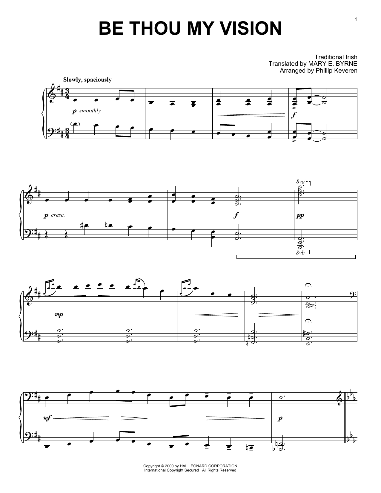 Be Thou My Vision Chords Phillip Keveren Be Thou My Vision Sheet Music Notes Chords Download Printable Piano Solo Sku 415739