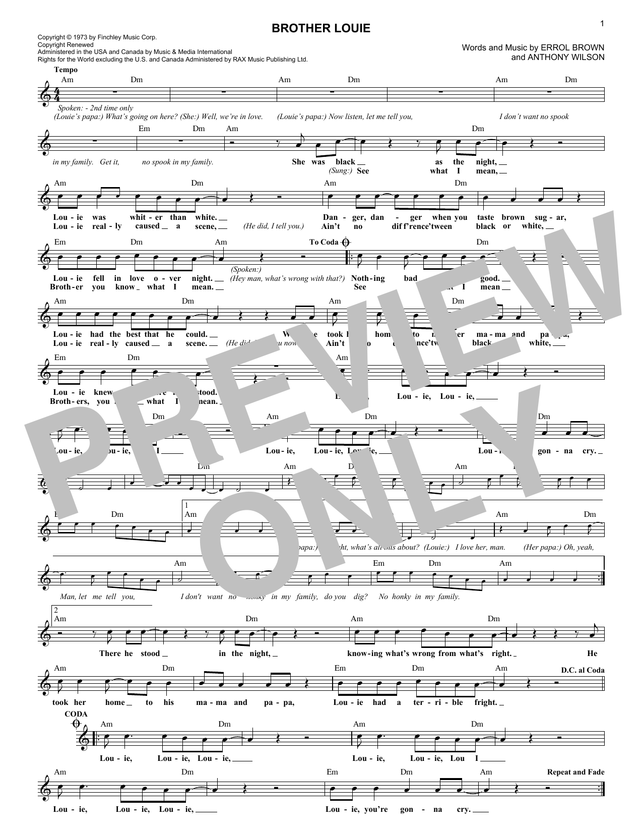 Brother Needtobreathe Chords Sheet Music Digital Files To Print Licensed Pop Digital Sheet Music