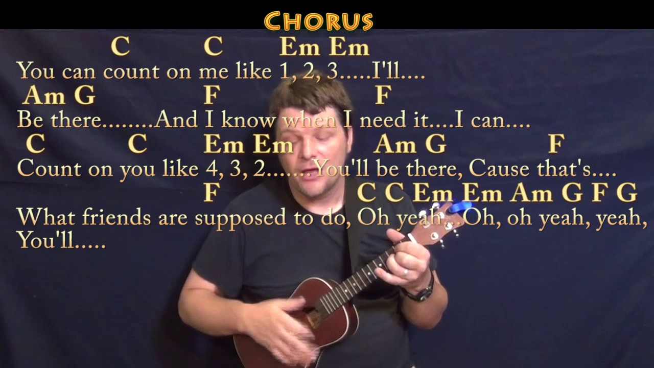 Count On Me Chords Count On Me Bruno Mars Ukulele Cover Lesson In C With Chordslyrics