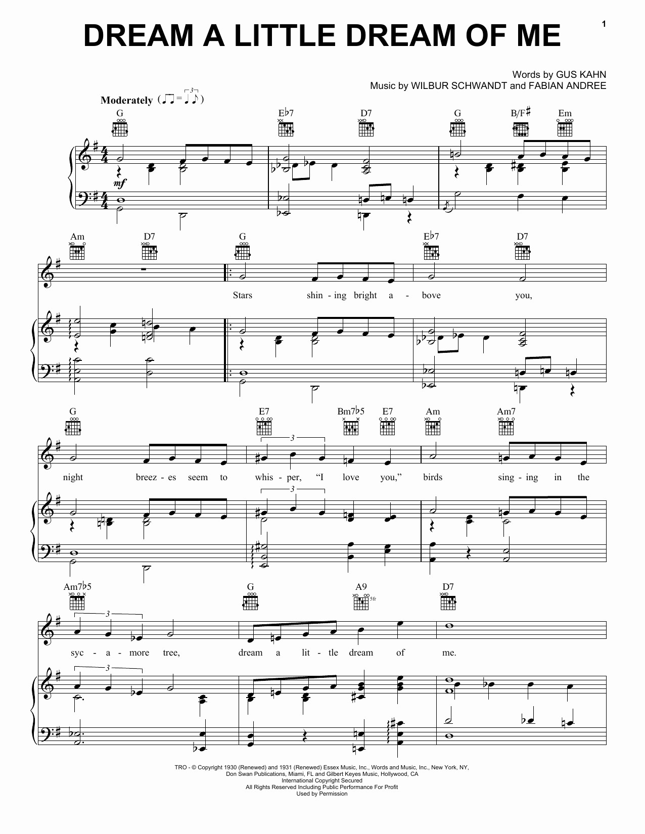 Dream A Little Dream Of Me Chords Bm7b5 Piano Accomplice Music