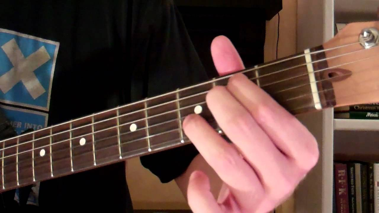 Em7 Guitar Chord How To Play The Em7 Chord On Guitar E Minor 7 Youtube