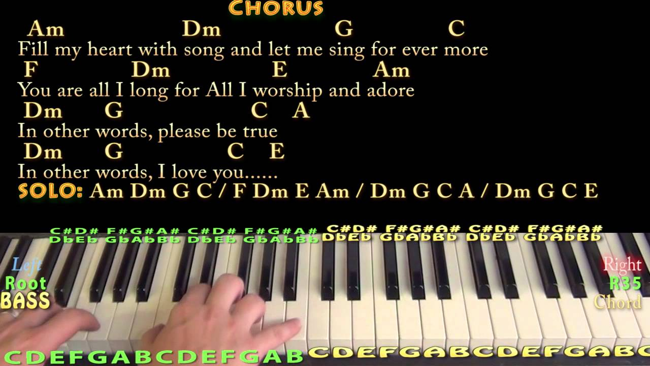 Fly Me To The Moon Chords Fly Me To The Moon Jazzy Piano Cover Lesson With Chordslyrics