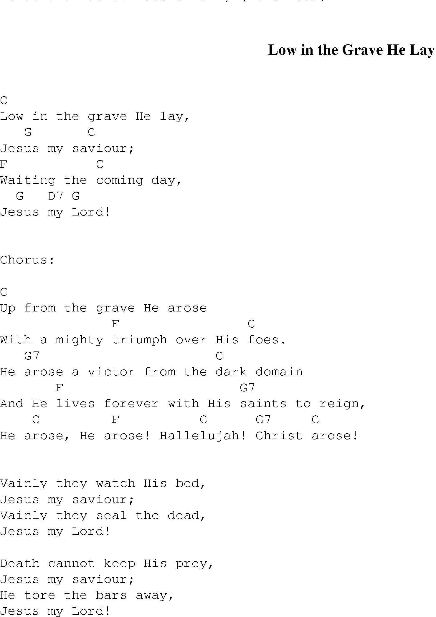 Forever Reign Chords Low In The Grave Christian Gospel Song Lyrics And Chords