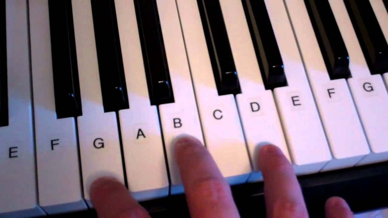 G Chord Piano G Major Chord Piano Keyboard Demo
