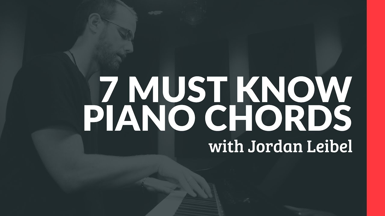 G# Piano Chord 7 Must Know Piano Chords