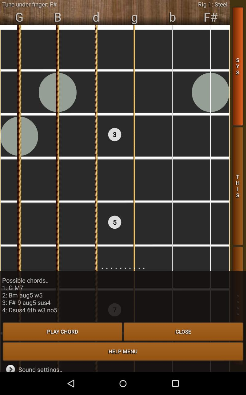 Guitar Chord Finder A Chord Finder Lite Guitar For Android Apk Download