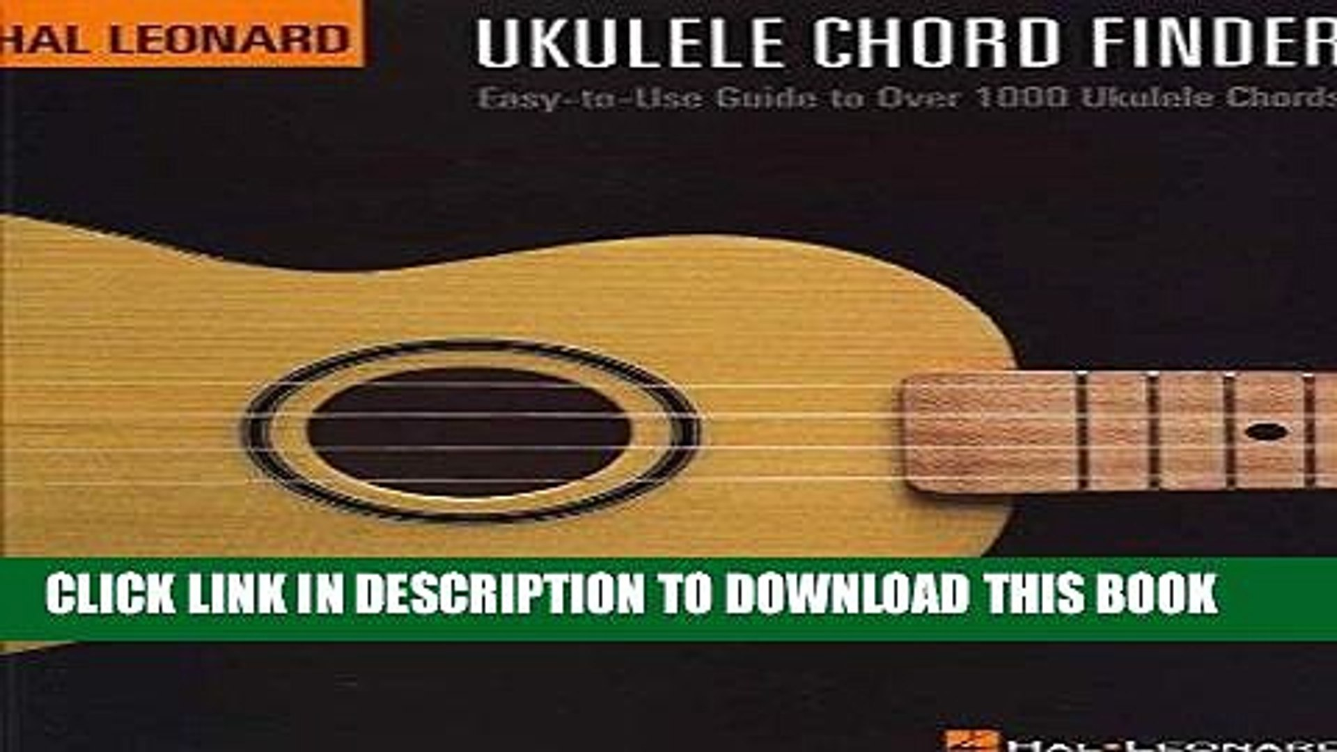 Guitar Chord Finder Download Epub Hal Leonard Ukulele Chord Finder Easy To Use Guide To Over 1000 Ukulele Chords