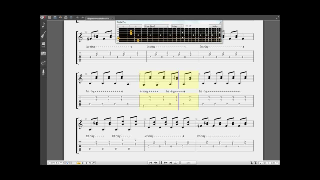 Hey There Delilah Chords Learn How To Play Hey There Delilah Free Guitar Tabs Chords Plain White Ts