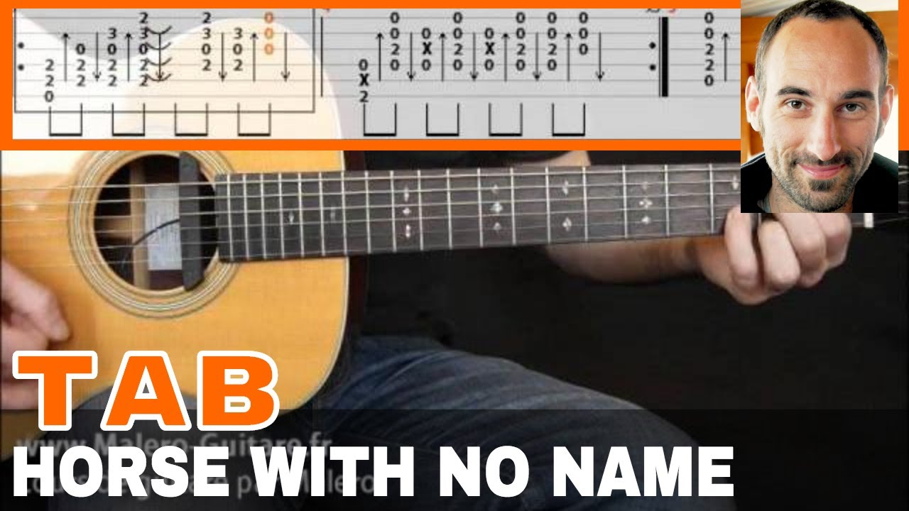 Horse With No Name Chords A Horse With No Name Guitar Tab