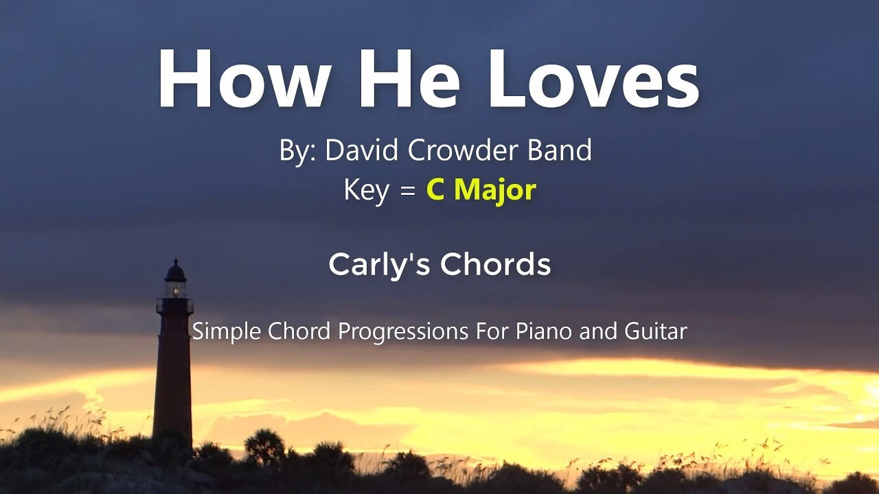 How He Loves Chords How He Loves David Crowder Band Key C Maj