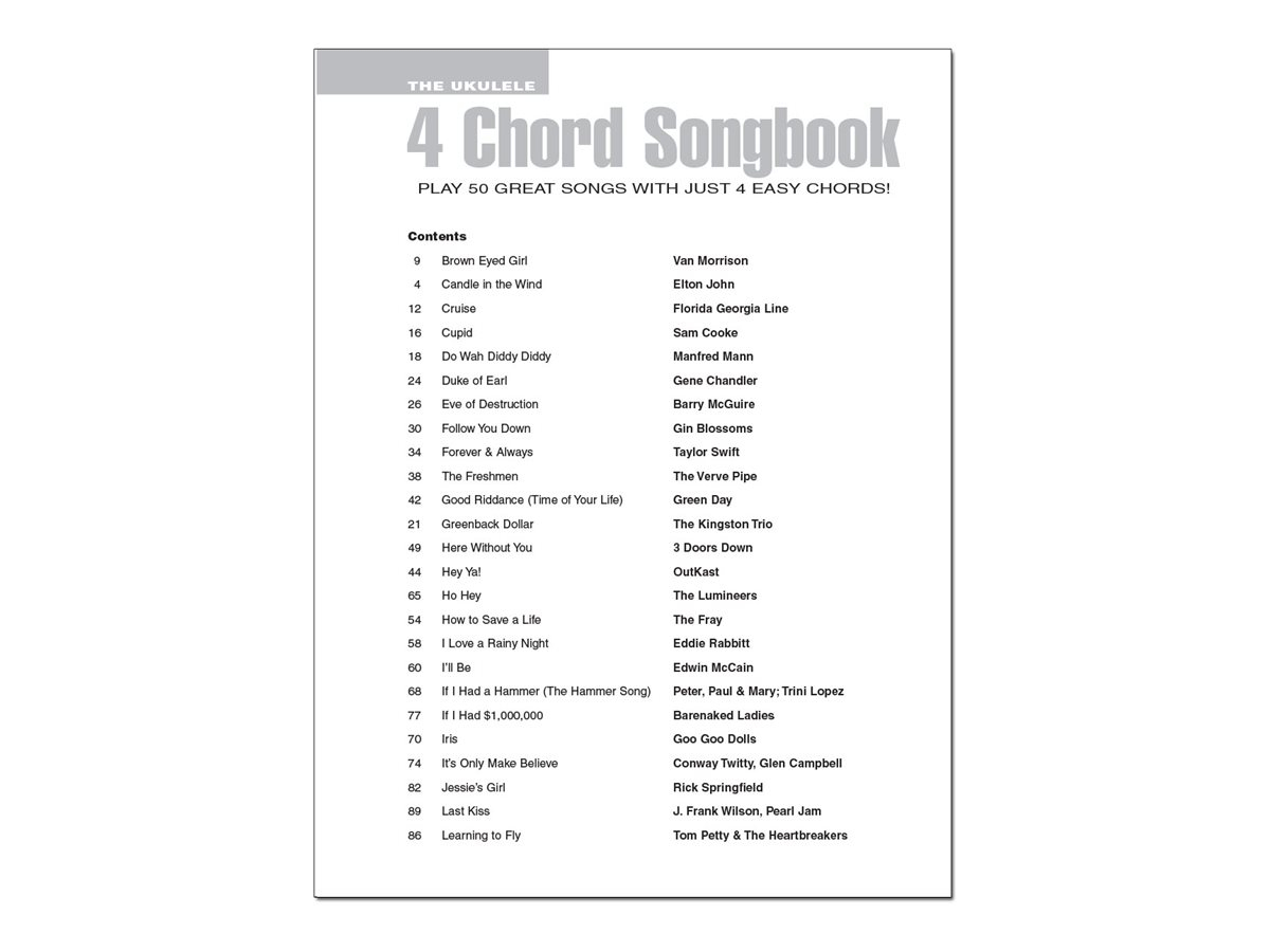 How To Save A Life Chords The Ukulele 4 Chord Songbook Ukulele Songbook