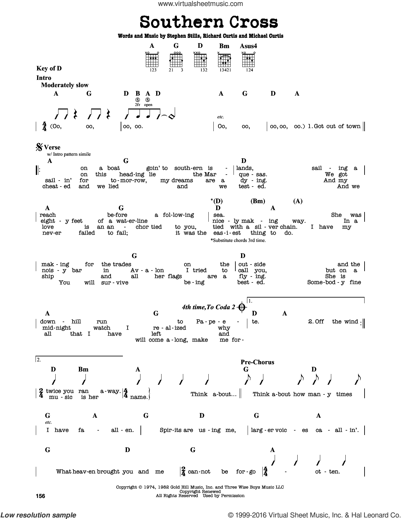 Lead Me To The Cross Chords Nash Southern Cross Sheet Music Intermediate For Guitar Solo Lead Sheet