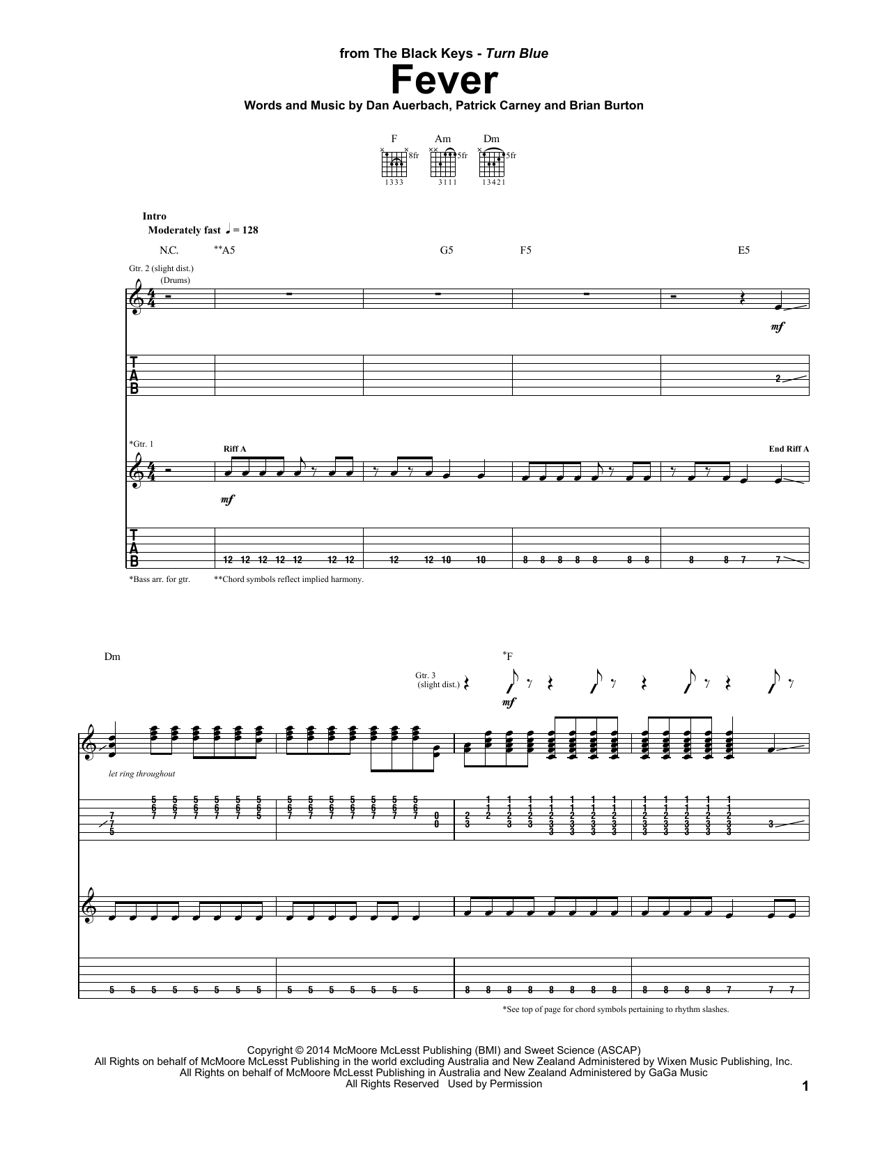 Little Black Submarines Chords Sheet Music Digital Files To Print Licensed Brian Burton Digital