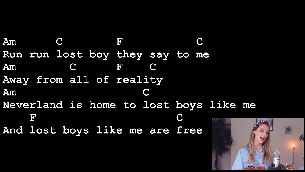 Lost Boy Chords Lost Boy Ruth B Lyrics And Chords Ukulele Tutorial