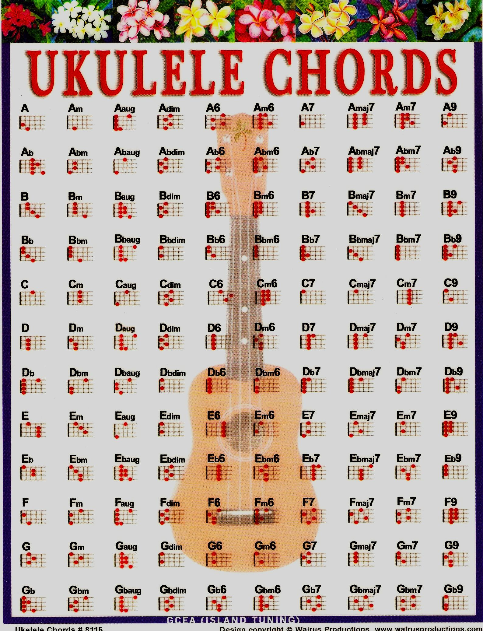 Mandolin Chord Chart Chords Charts Collection Gallery