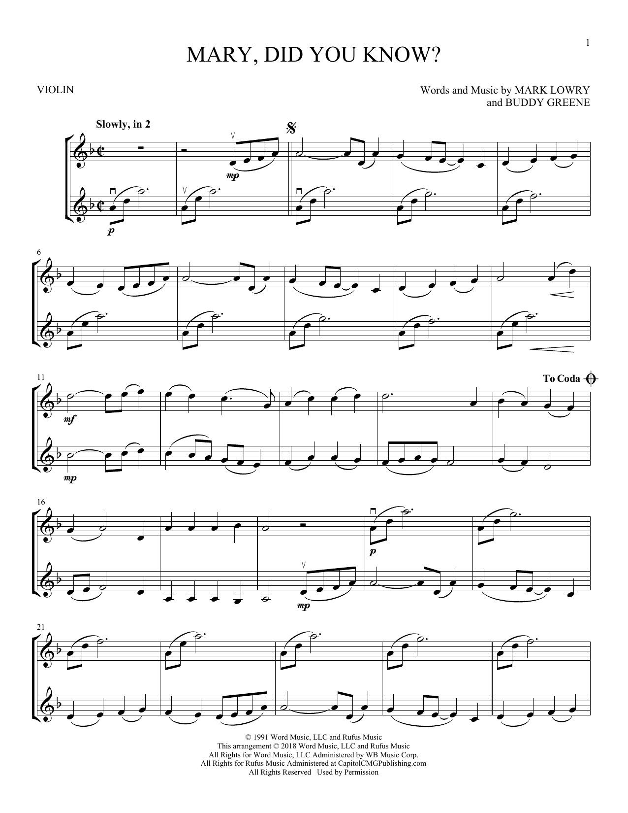 Mary Did You Know Chords Buddy Greene Mary Did You Know Sheet Music Notes Chords Download Printable Vlndt Sku 255323
