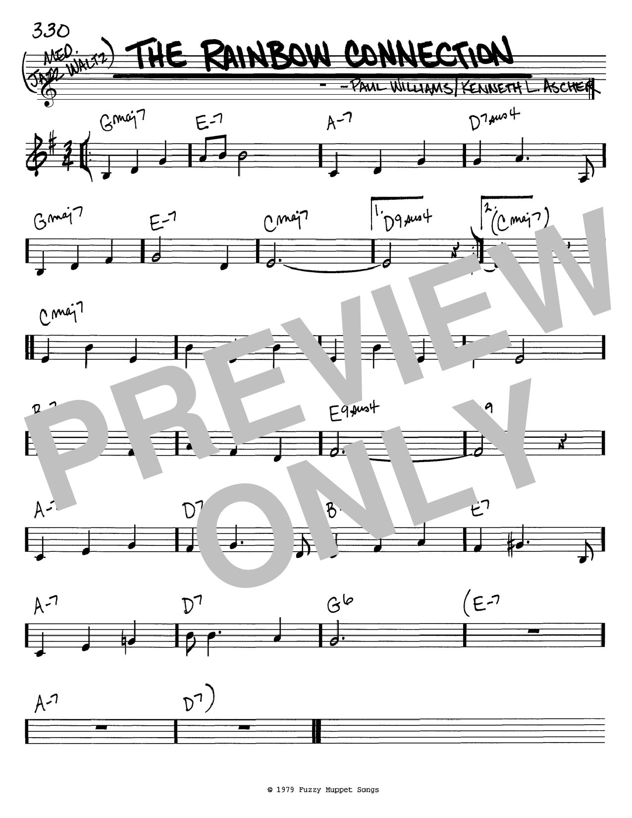 Rainbow Connection Chords Paul Williams The Rainbow Connection Sheet Music Notes Chords Download Printable Real Book Melody Chords C Instruments Sku 60725