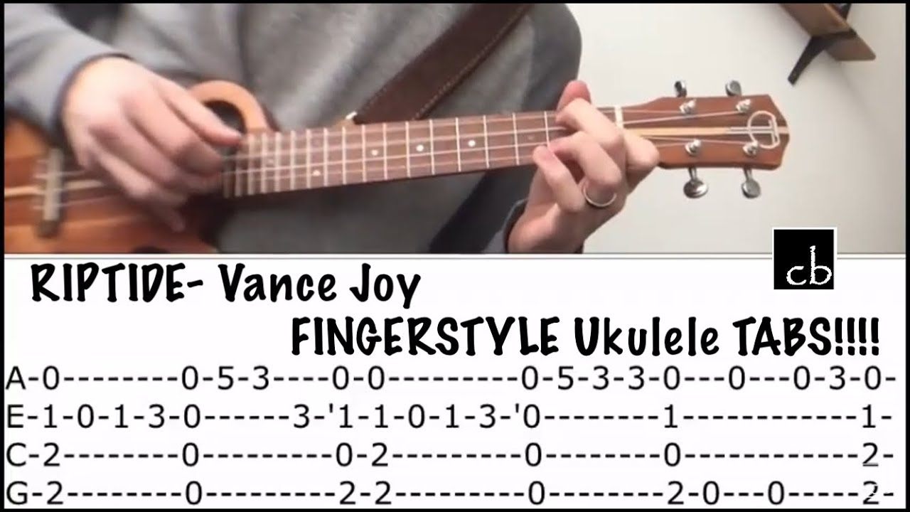 Riptide Chords Ukulele Riptide Vance Joy Fingerstyle Ukulele Tutorial