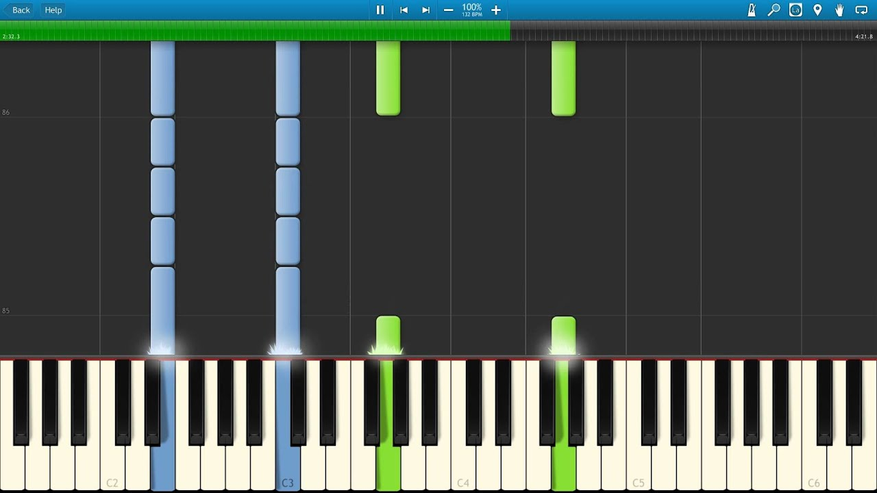 Rivers And Roads Chords Rivers And Roads Piano Tutorial Synthesia 100 Easy