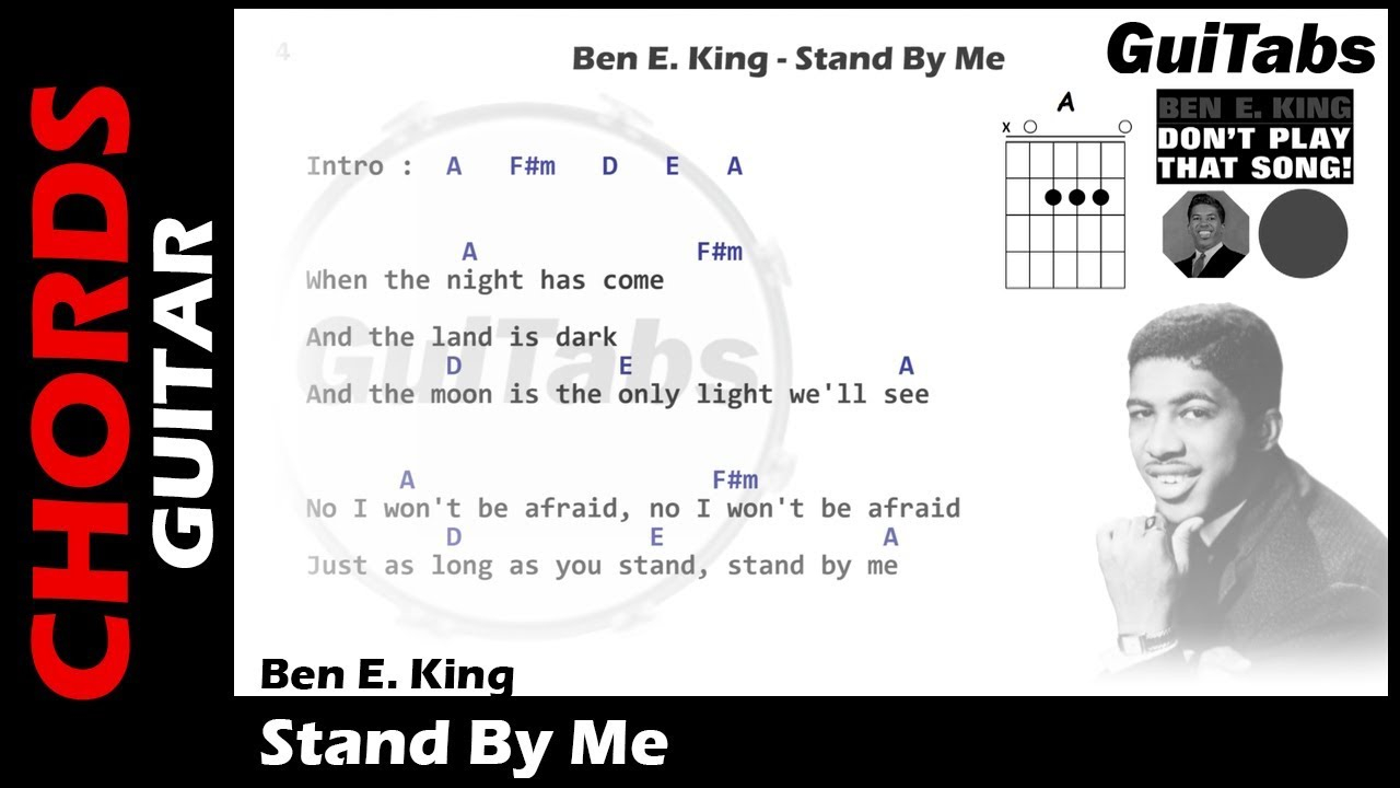 Stand By Me Chords Stay Me