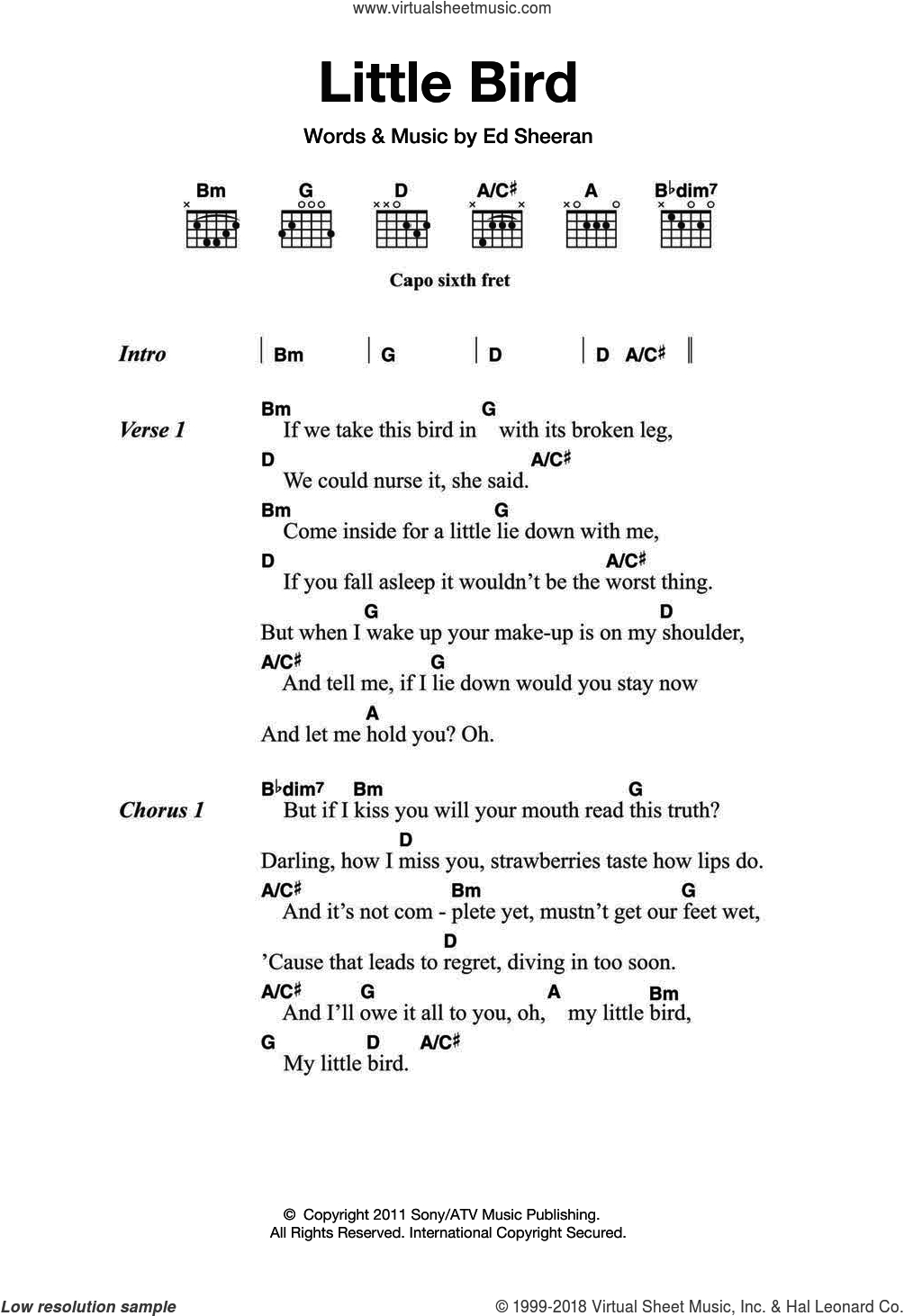 Stay With Me Chords Sheeran Little Bird Sheet Music For Guitar Chords Pdf