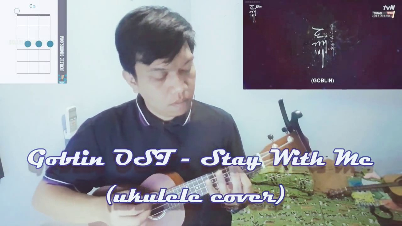 Stay With Me Ukulele Chords Goblin Ost Stay With Me Ukulele Cover With Chords Chords Chordify