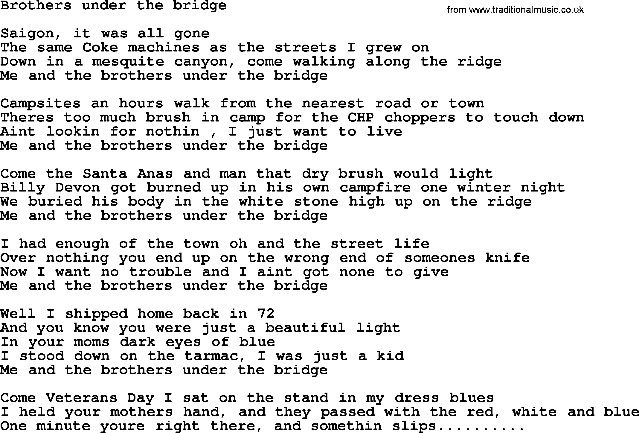Under The Bridge Chords Water Under The Bridge Guitar Chords Adele Under The Bridge Chords
