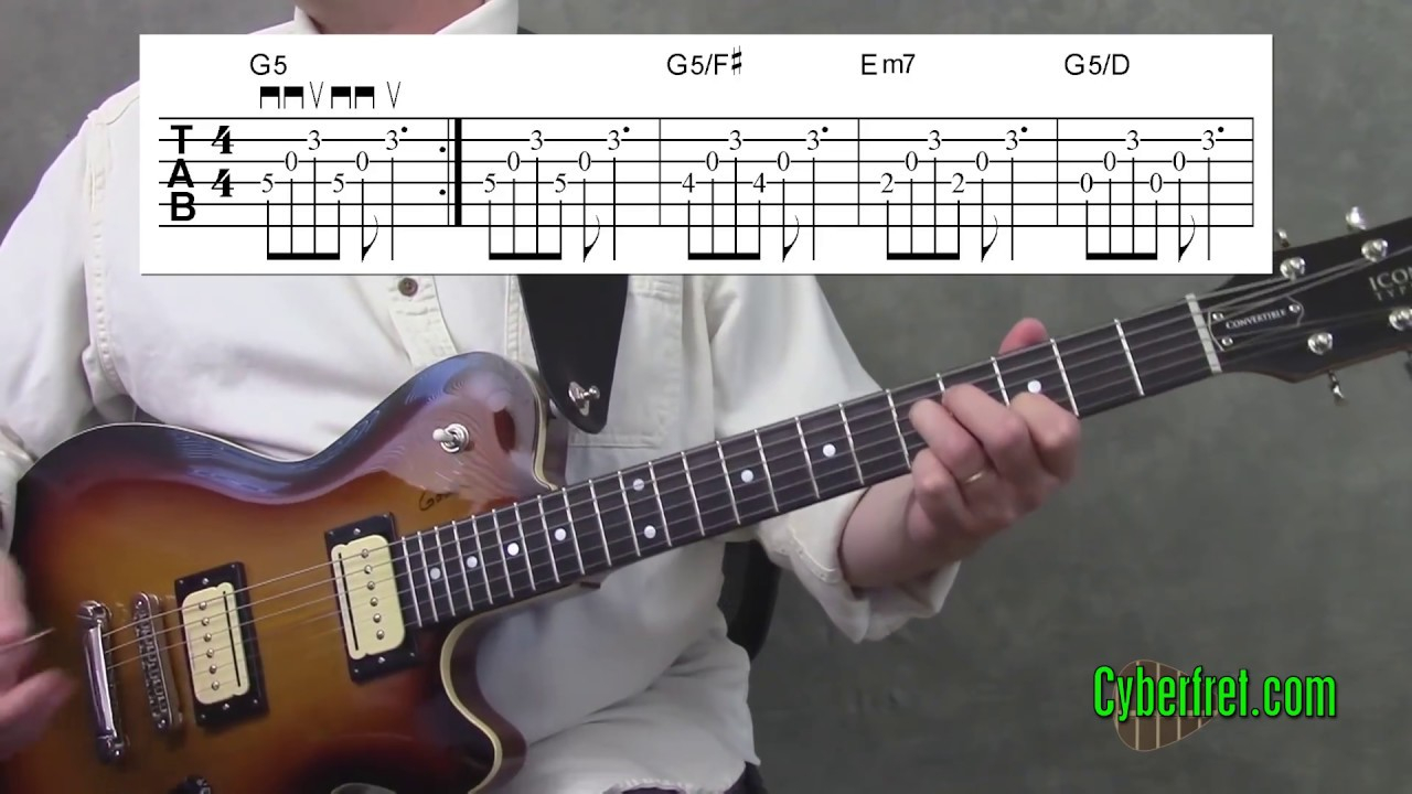 Wake Me Up When September Ends Chords Wake Me Up When September Ends Main Chord Riff Lesson