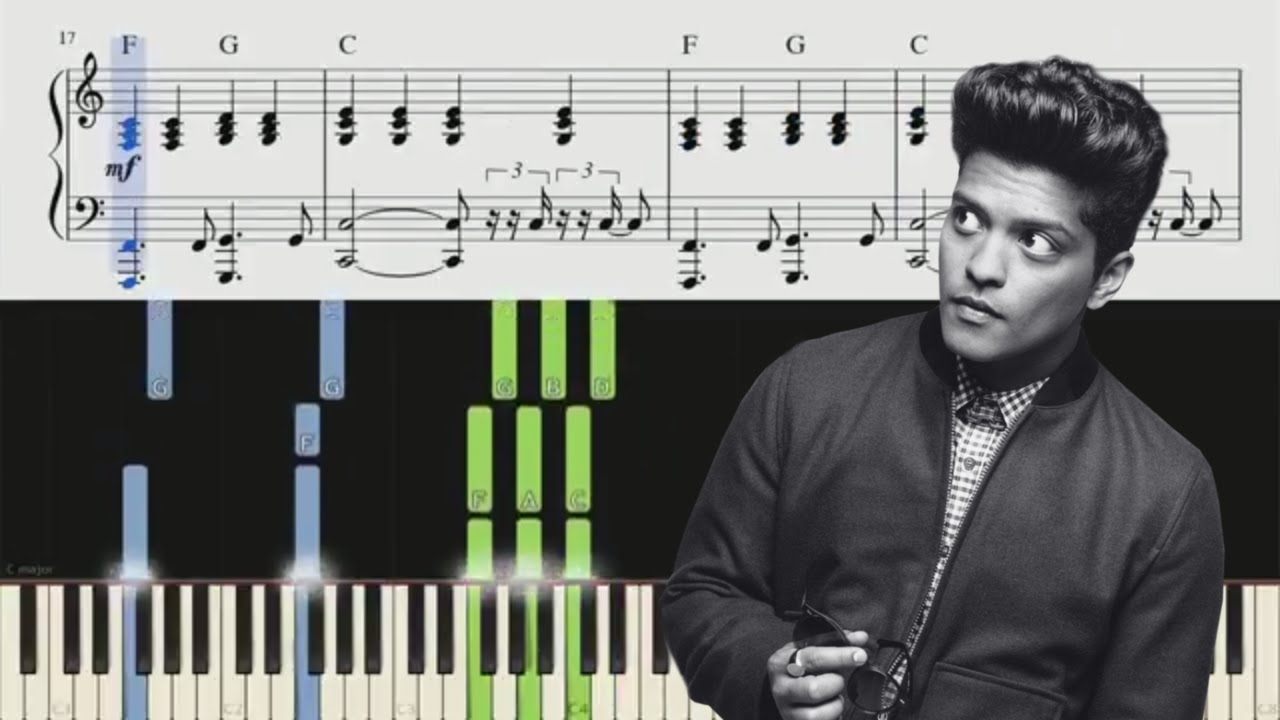When I Was Your Man Chords When I Was Your Man Bruno Mars Piano Tutorial Chords