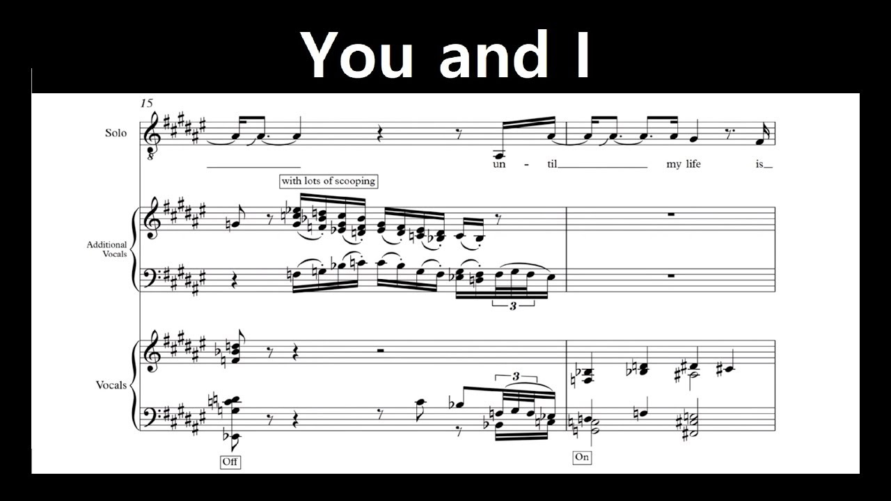 You And I Chords Jacob Collier You And I Transcription Chords Chordify