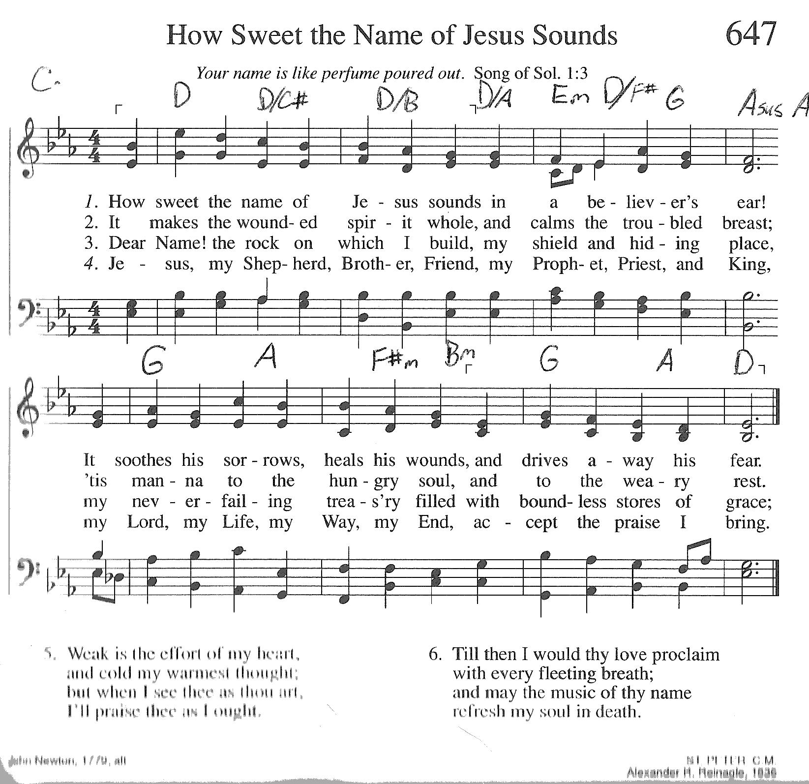 Your Great Name Chords Index Of Publicdocstrinityhymnaltrinity Hymnal Guitar Chords